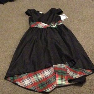 Formal Dress. Sz. 14. Blk/multi. New!